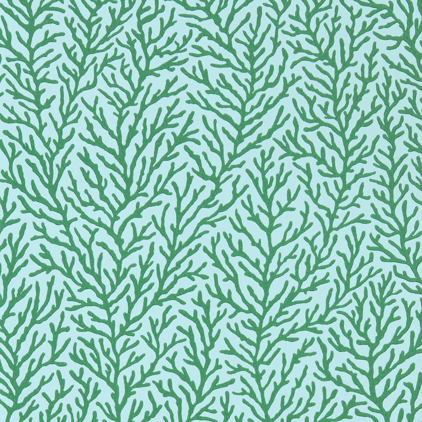 Atoll Wallpaper - Seaglass/Emerald - Harlequin - HTEW112769