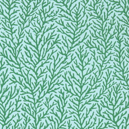 Atoll Wallpaper - Seaglass/Emerald - Harlequin - HTEW112769