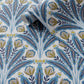 Attingham Wallpaper - Denim - Clarke & Clarke - W0193/02 - Premier Wallcovering