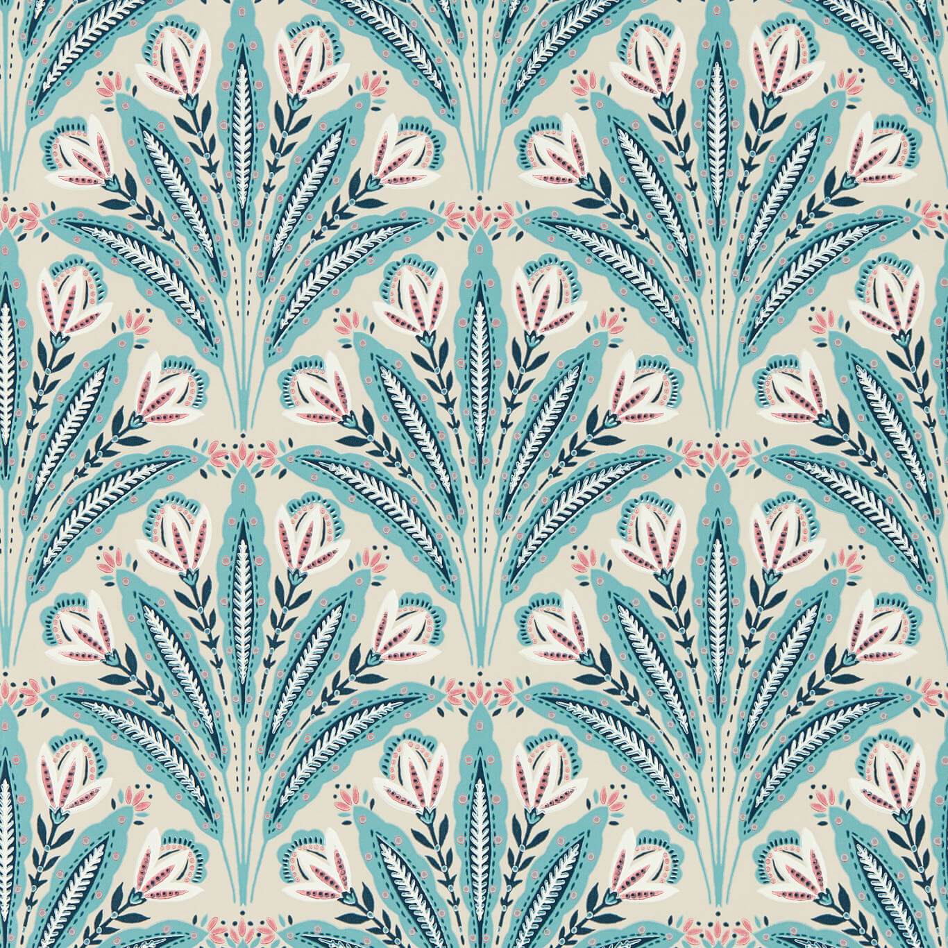 Attingham Wallpaper - Mineral - Clarke & Clarke - W0193/03 - Premier Wallcovering