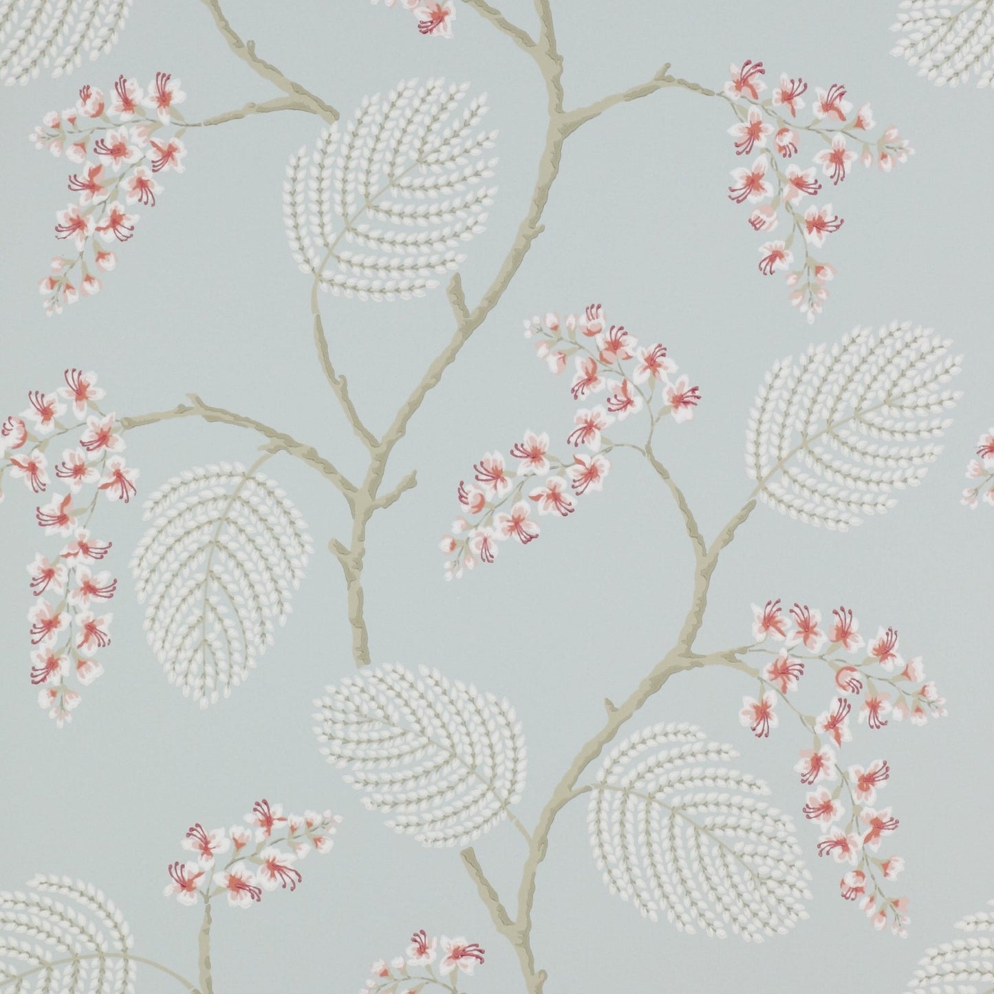 Atwood Wallpaper - Old Blue - Colefax & Fowler - 07141/01 - Premier Wallcovering