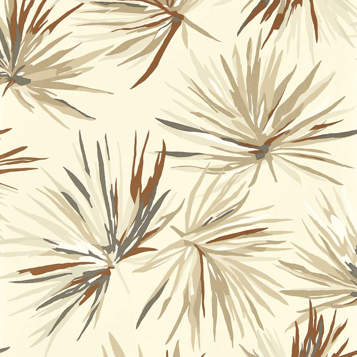 Aucuba Wallpaper - Bronze/Sediment/Pearl - Harlequin - HM7W112746
