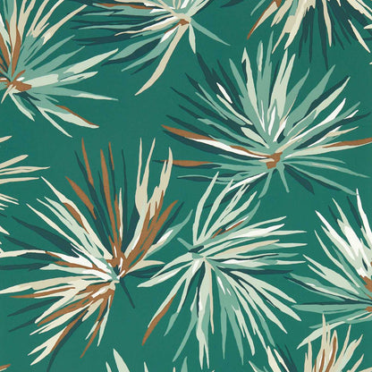 Aucuba Wallpaper - Forest/Copper - Harlequin - HM7W112747