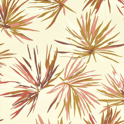 Aucuba Wallpaper - Gold/Rosewood/Parchment - Harlequin - HM7W112745
