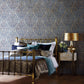 Aurelia Wallpaper - Sapphire - Harlequin - HLEO110642