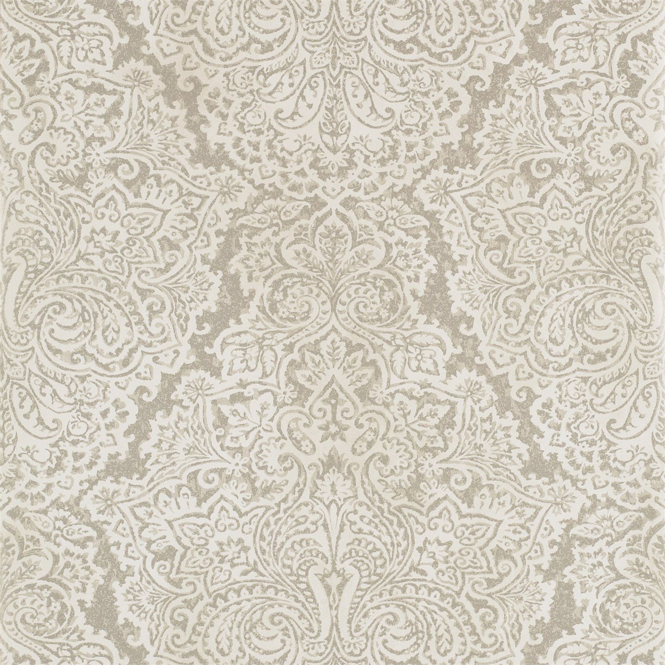 Aurelia Wallpaper - White Gold - Harlequin - HLEO110640