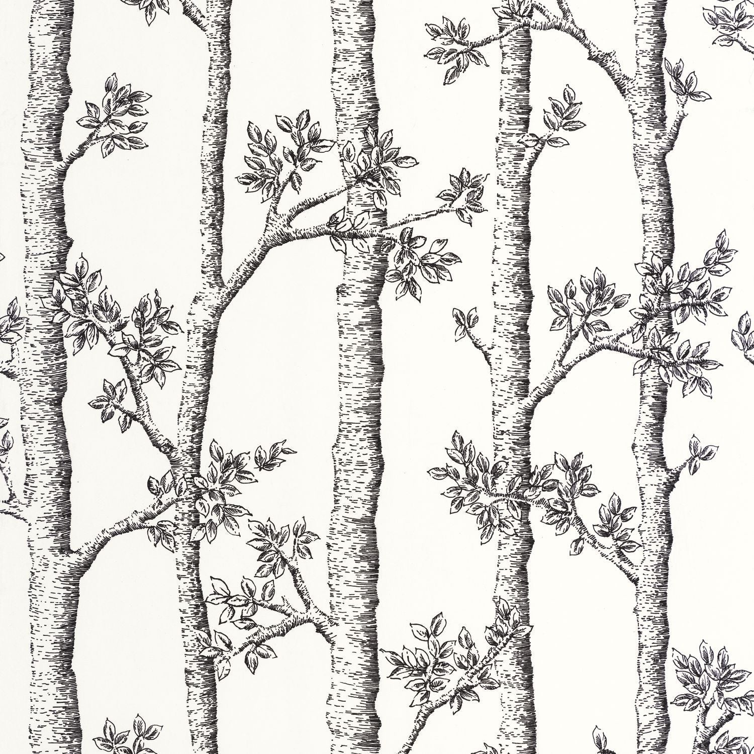 Automne Wallpaper - Blanc - Caselio - 106120000