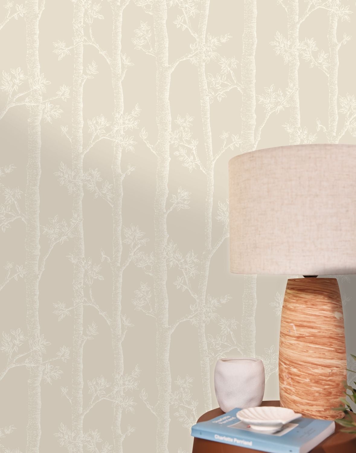 Automne Wallpaper - Beige - Caselio - 106121109