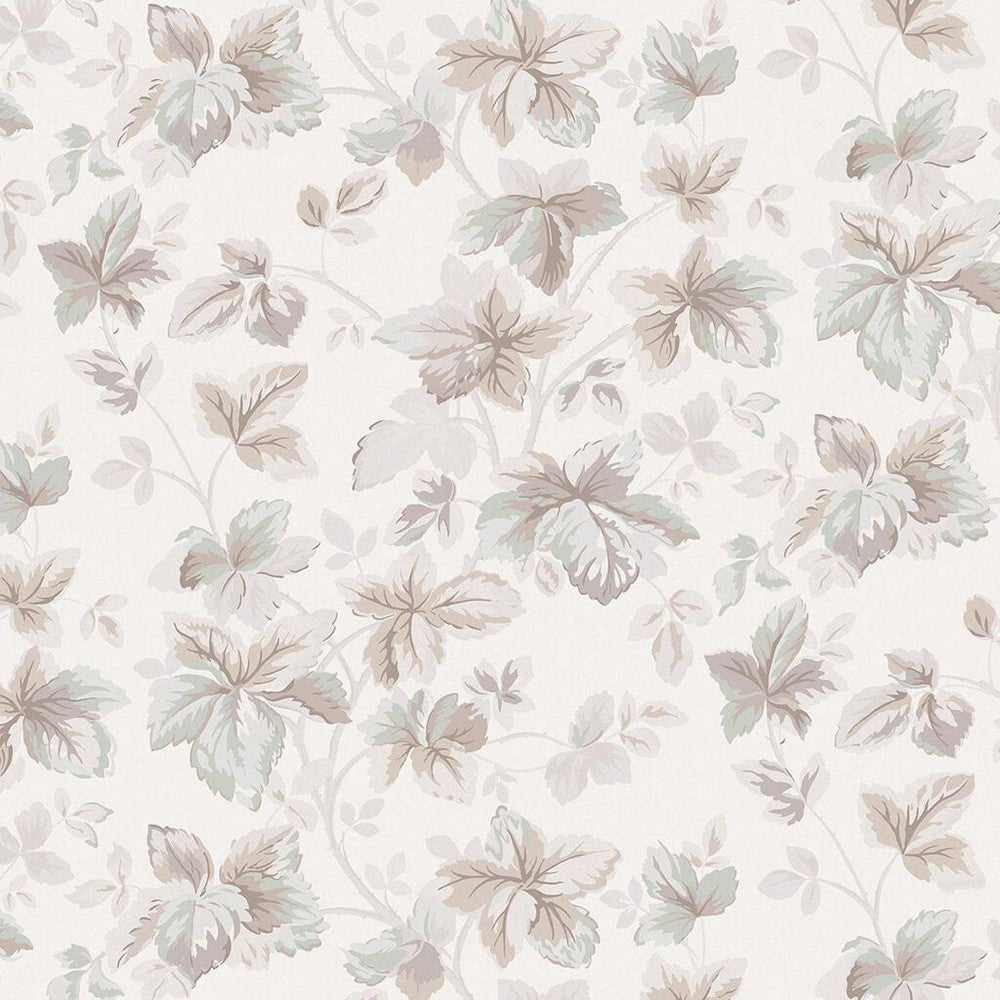 Autumn Leaves Wallpaper - Natural - Laura Ashley - 118481 - Premier Wallcovering