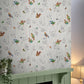 Aviary Wallpaper - Natural - Laura Ashley - 115260 - Premier Wallcovering