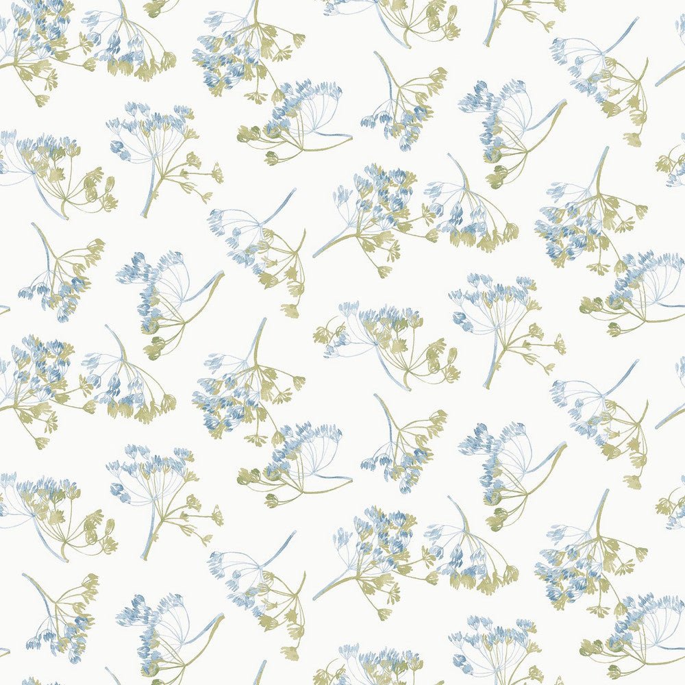 Avonbury Hedgerow Wallpaper - Green - Laura Ashley - 130102 - Premier Wallcovering