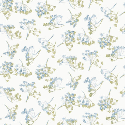 Avonbury Hedgerow Wallpaper - Green - Laura Ashley - 130102 - Premier Wallcovering