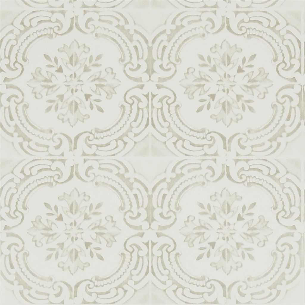 Azulejos Wallpaper - Ivoire - Christian Lacroix - PCL014/01 - Premier Wallcovering