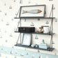 Babord Rose & Nino Wallpaper - Bleu - Casadeco - 85666411 - Premier Wallcovering