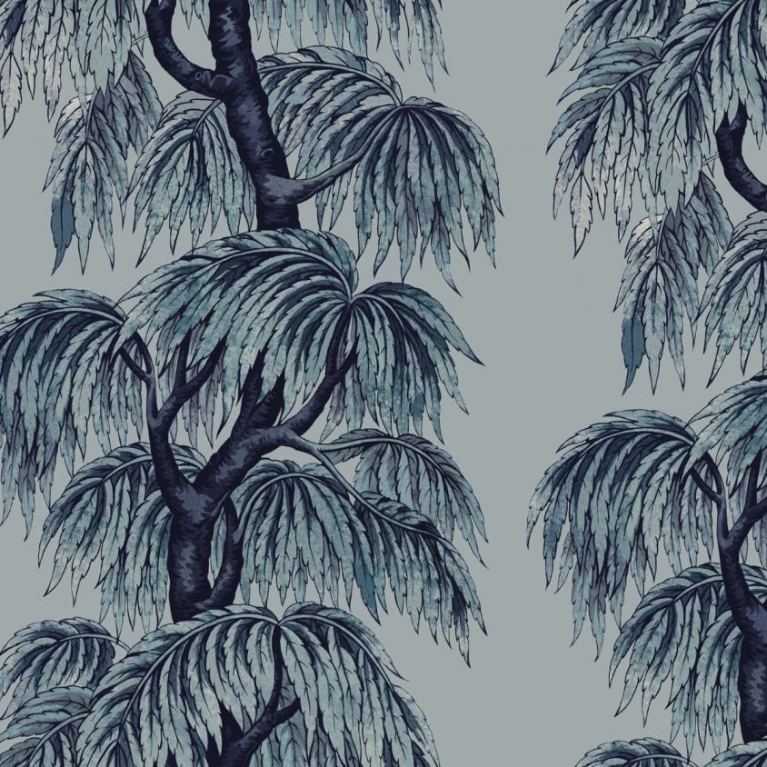 Babylon Wallpaper - Celestial Blue - House of Hackney - 1-WA-BAB-DI-CEB-XXX