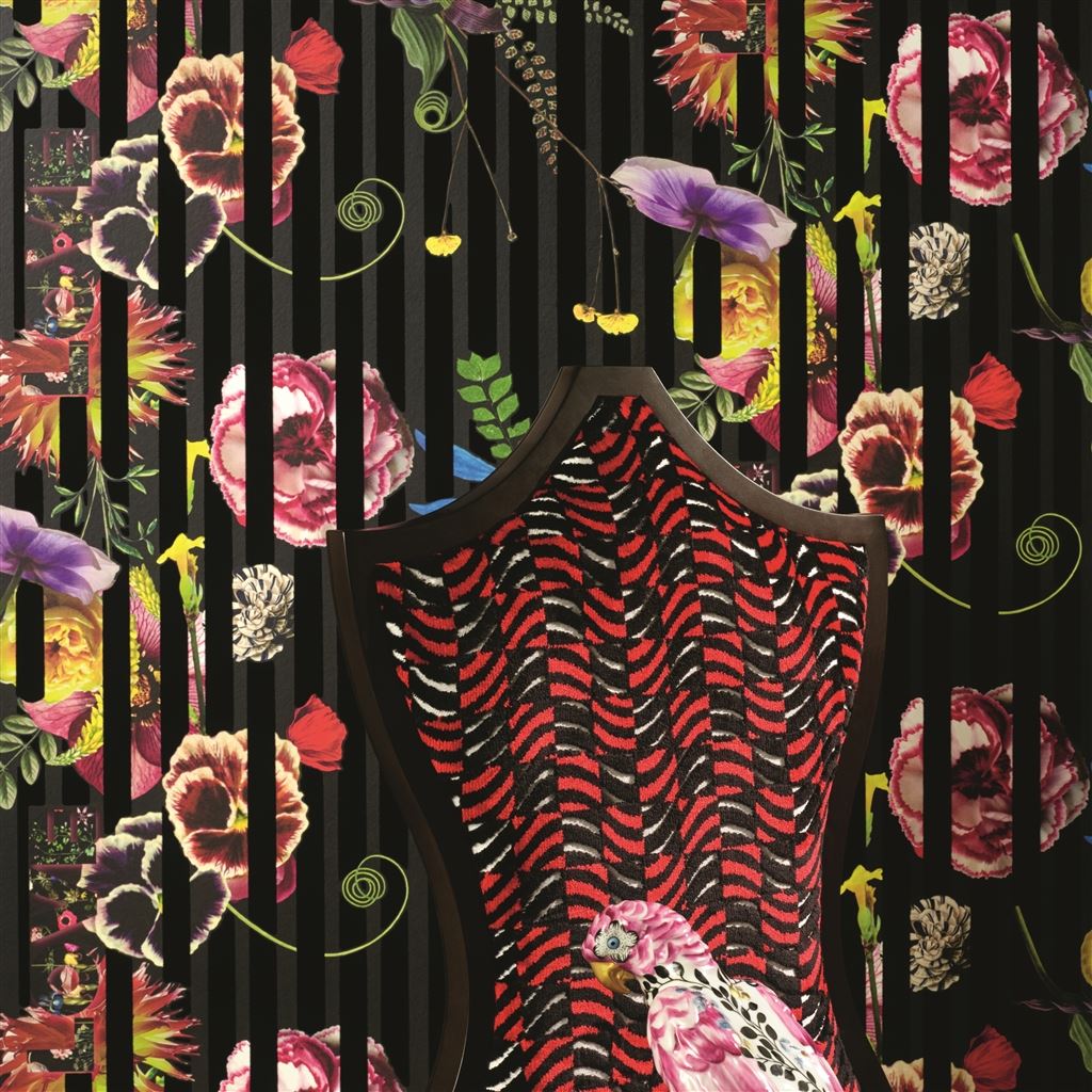 Babylonia Nights Soft Wallpaper - Crepuscule - Christian Lacroix - PCL7019/01 - Premier Wallcovering