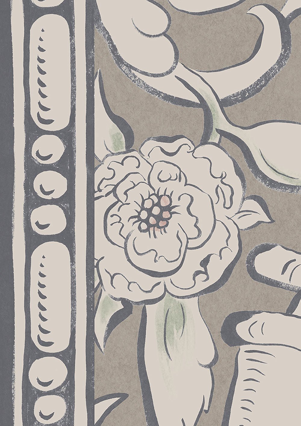 Bacchus Wallpaper - Malt - Lewis & Wood - Premier Wallcovering