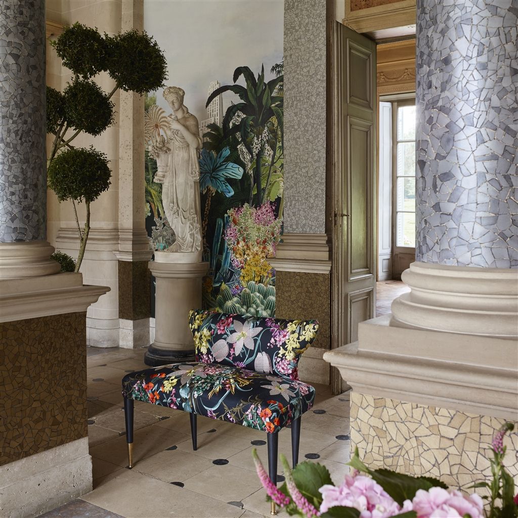 Bagatelle Wallpaper - Reglisse - Christian Lacroix - PCL701/01 - Premier Wallcovering