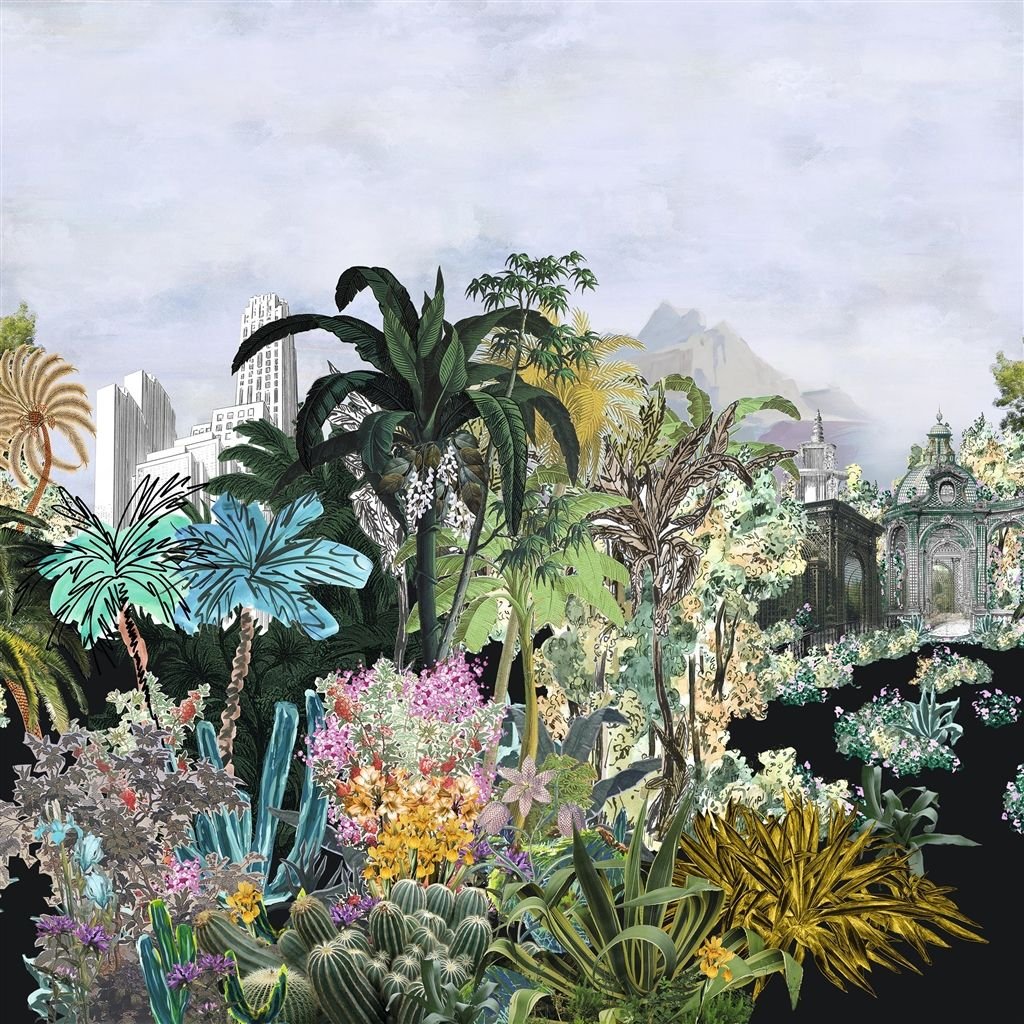 Bagatelle Wallpaper - Reglisse - Christian Lacroix - PCL701/01 - Premier Wallcovering