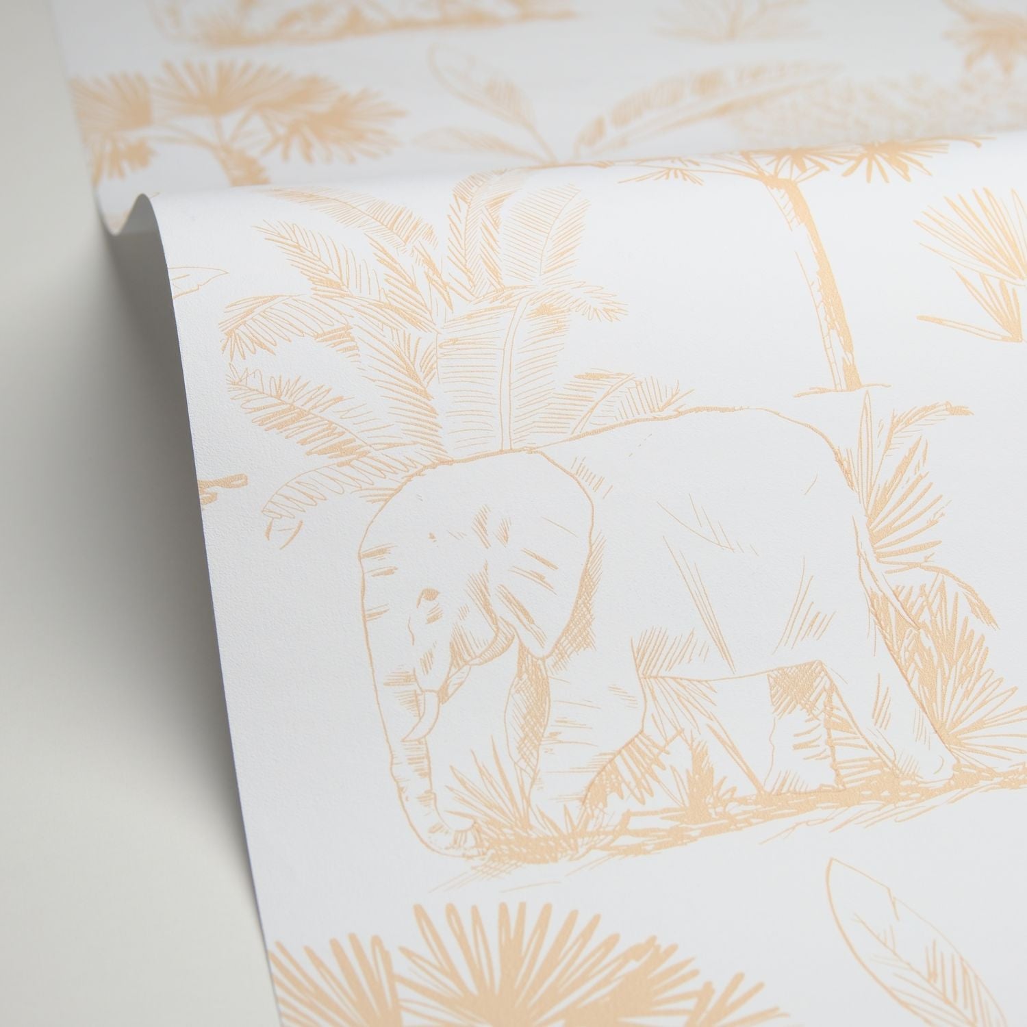 Balade Dans La Savane Wallpaper - Beige - Caselio - 105731010