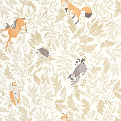 Balade En Foret Wallpaper - Beige - Caselio - 105741010