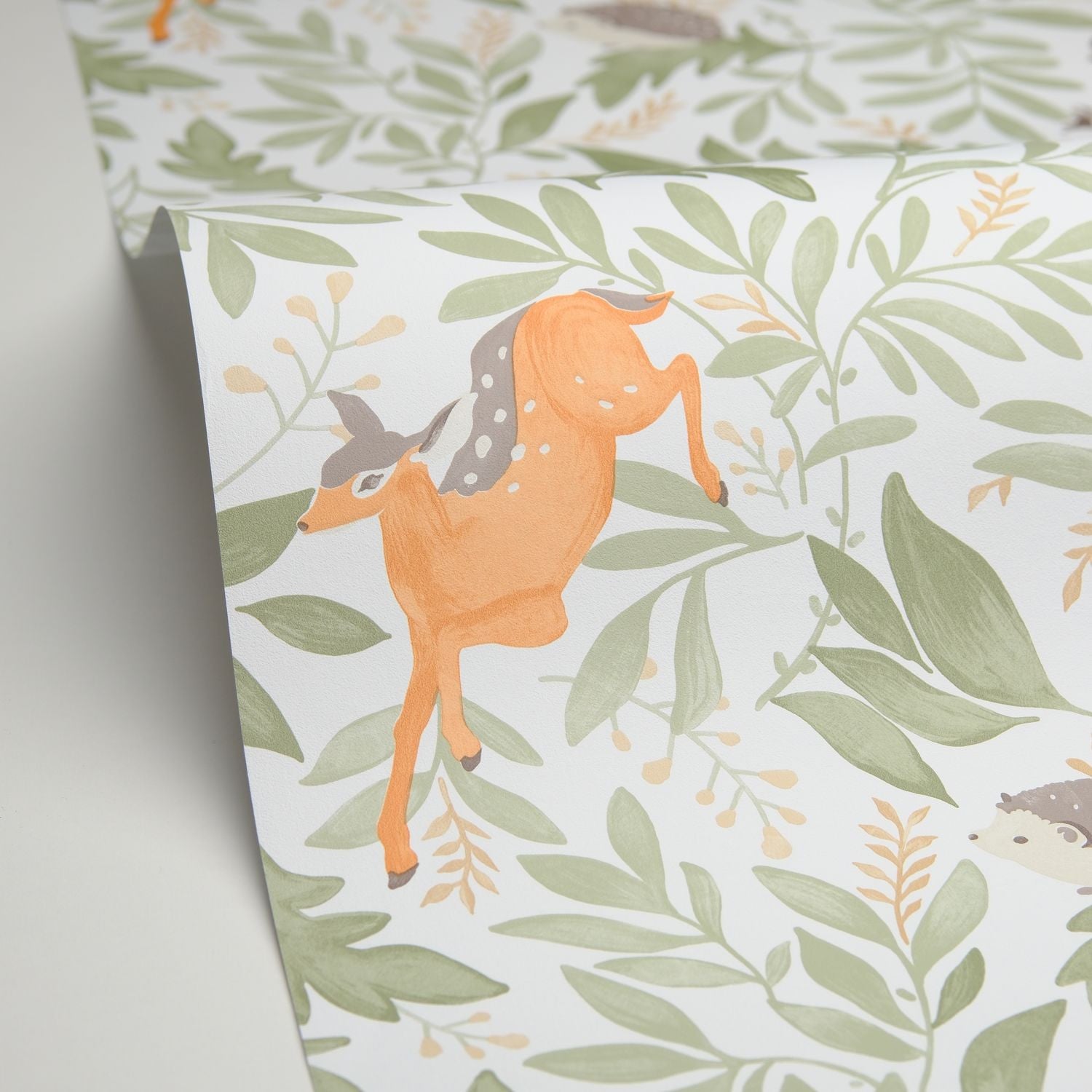 Balade En Foret Wallpaper - Kaki - Caselio - 105747170