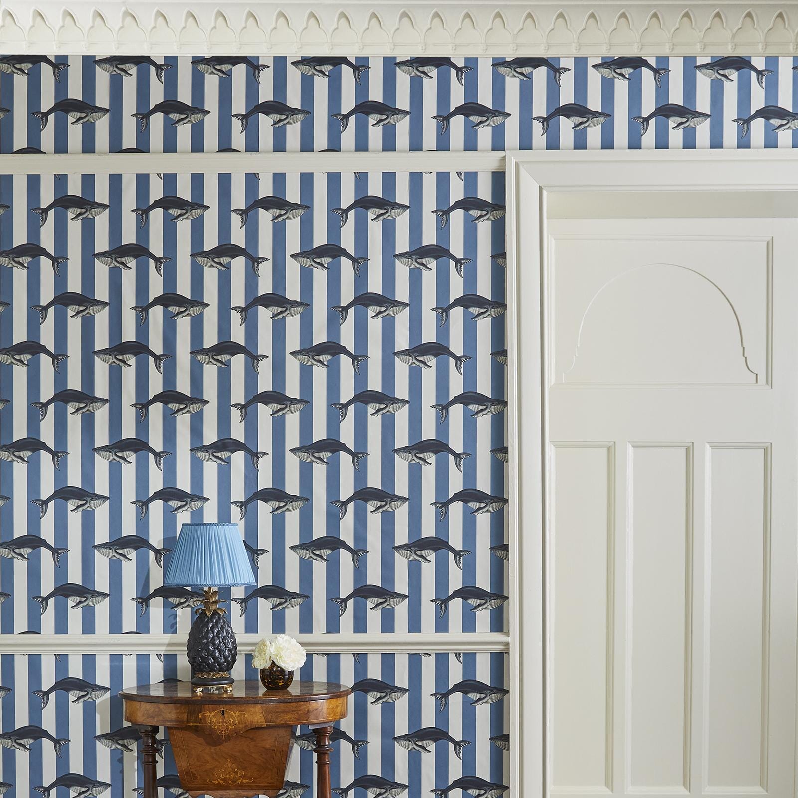 Baleana Wallpaper - Denim - House of Hackney - 1-WA-BAL-DI-DEN-XXX