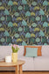 Bali Wallpaper - Noir Vert - Caselio - 104939708