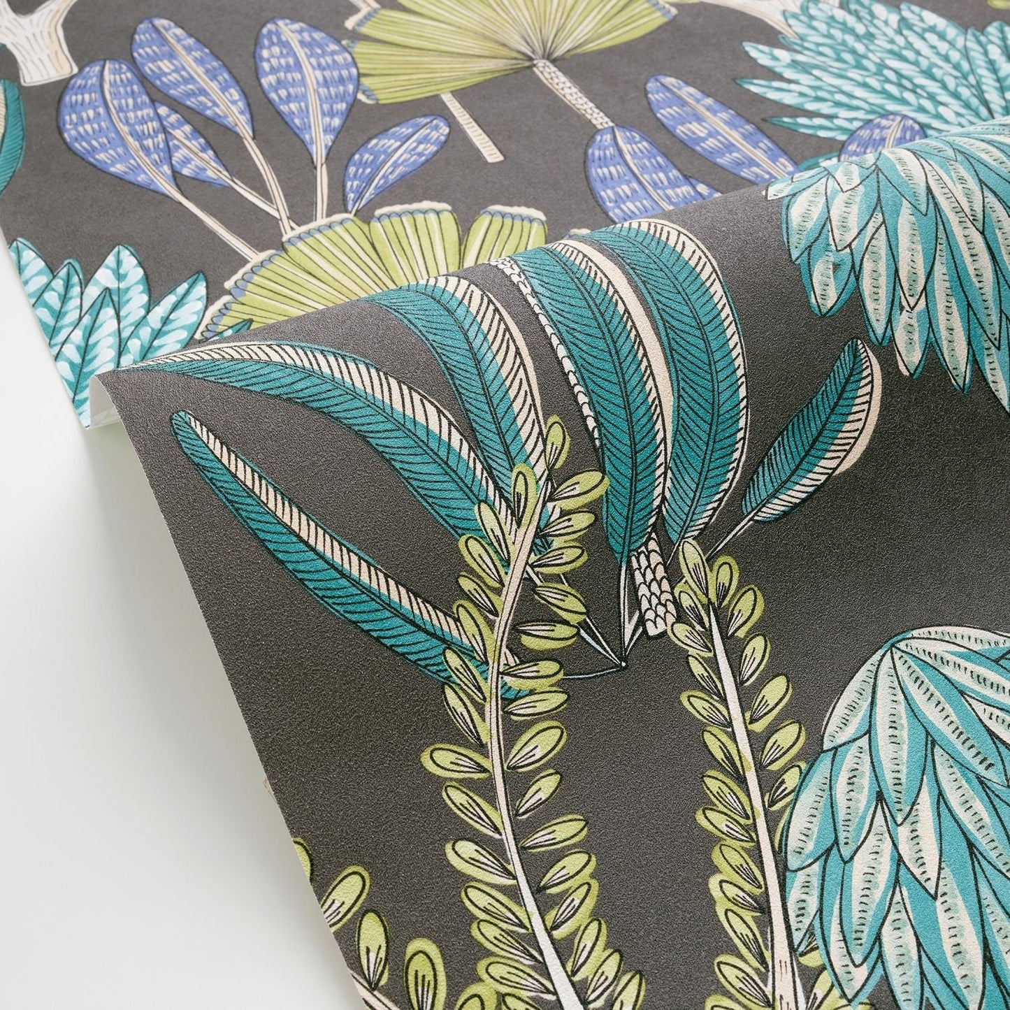 Bali Wallpaper - Noir Vert - Caselio - 104939708