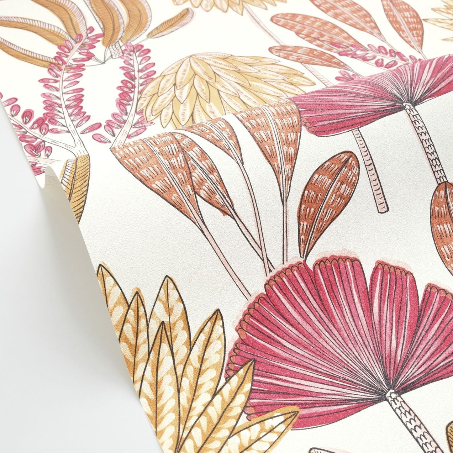 Bali Wallpaper - Rose Fuchia - Caselio - 104930414