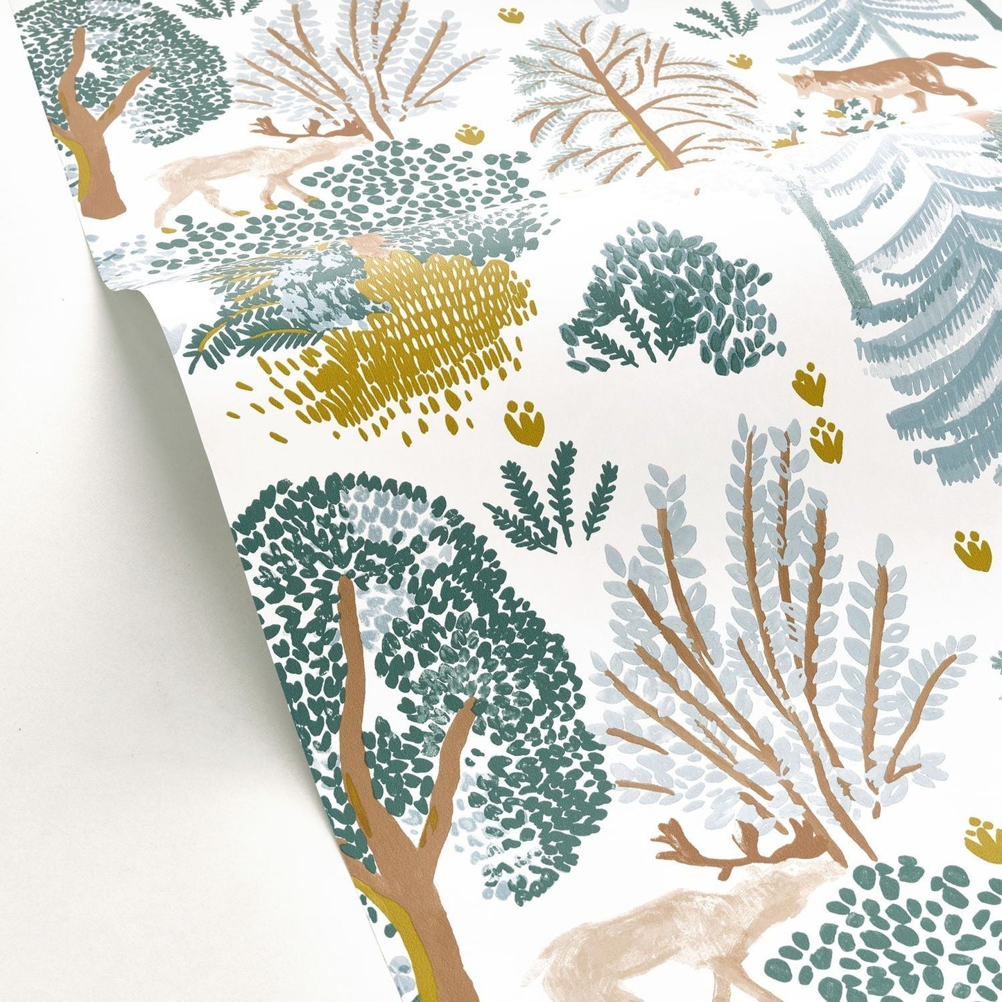 Ballad Wallpaper - D'eau Fond Blanc - Caselio - 102937012