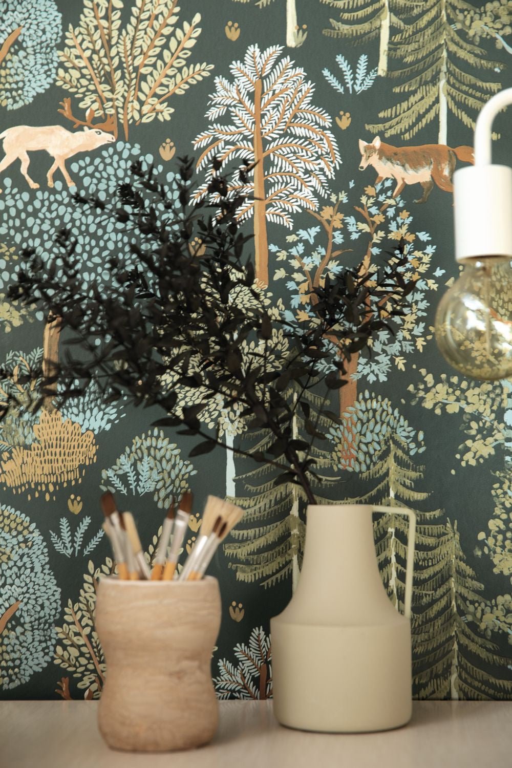 Ballad Wallpaper - Kaki - Caselio - 102937726