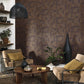 Baman Matera Wallpaper - Encre - Casadeco - 201166969 - Premier Wallcovering