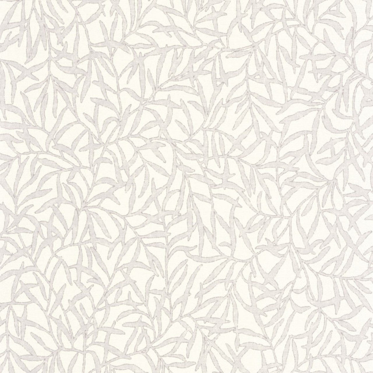 Bambu Bali Vert Canopee Wallpaper - Blanc Coton - Casadeco - 88170298 - Premier Wallcovering