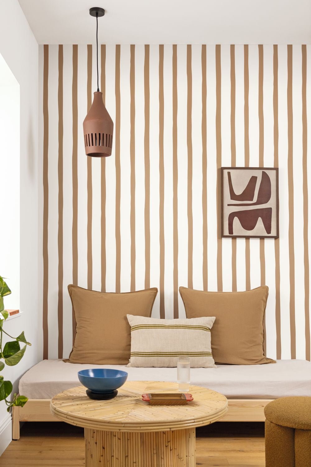 Barito Wallpaper - Camel - Caselio - 104950234