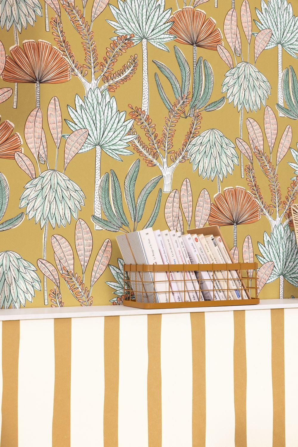 Barito Wallpaper - Curry - Caselio - 104950246