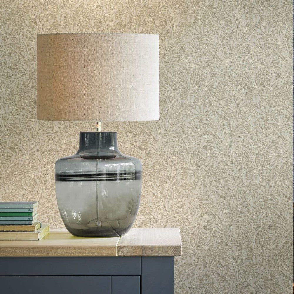 Barley Wallpaper - Natural - Laura Ashley - 113340 - Premier Wallcovering