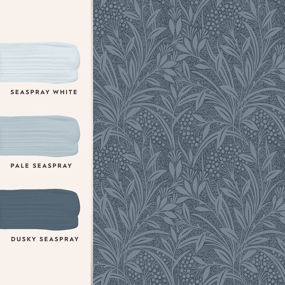 Barley Wallpaper - Dusky Seaspray - Laura Ashley - 113339 - Premier Wallcovering