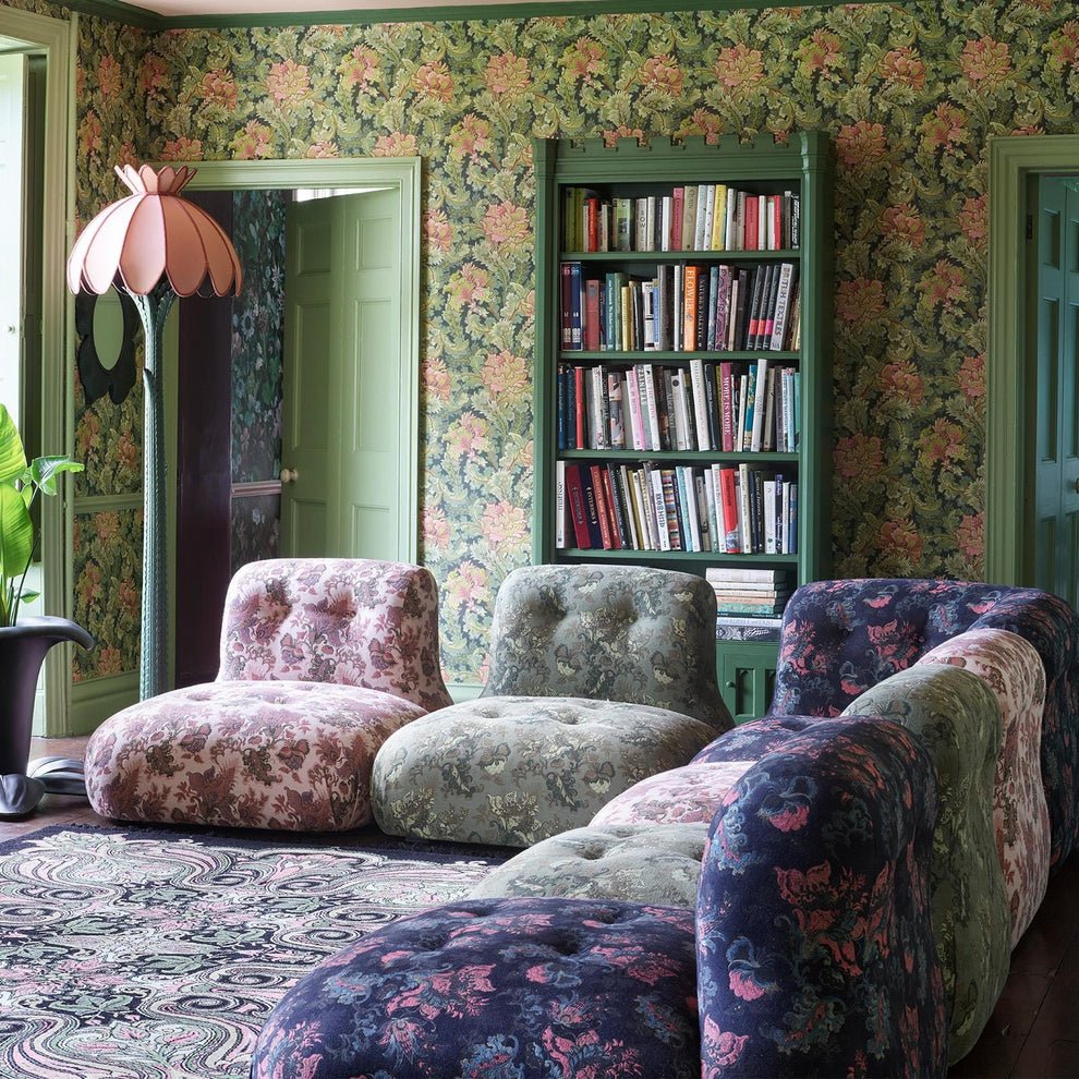 Bathsheba Wallpaper - Verde - House of Hackney - 1-WA-BAH-DI-VER-XXX