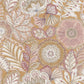 Batik Bali Wallpaper - Jaune Safran - Casadeco - 88152415 - Premier Wallcovering