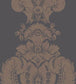 Baudelaire Wallpaper - Metallic Bronze on Charcoal - 94/1002 - Cole & Son - Premier Wallcovering