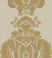 Baudelaire Wallpaper - Metallic Gold on Taupe - 94/1003 - Cole & Son - Premier Wallcovering