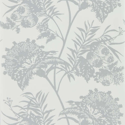 Bavero Shimmer Wallpaper - Silver - HZAP111778 - Harlequin 