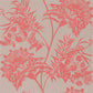 Bavero Wallpaper - Coral - HZAP111766 - Harlequin - Premier Wallcovering