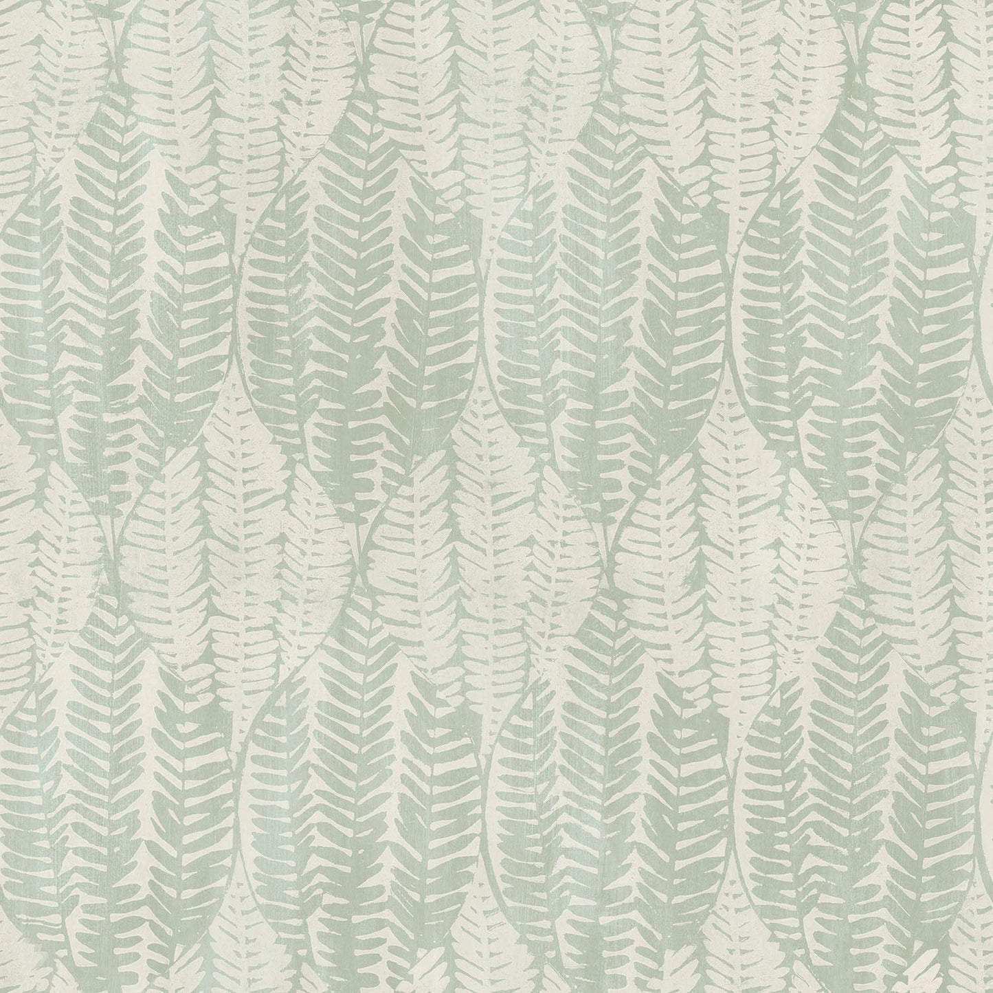 Bazaar Fern Leaf Print Wallpaper - Soft Green - Galerie - G78341 - Premier Wallcovering