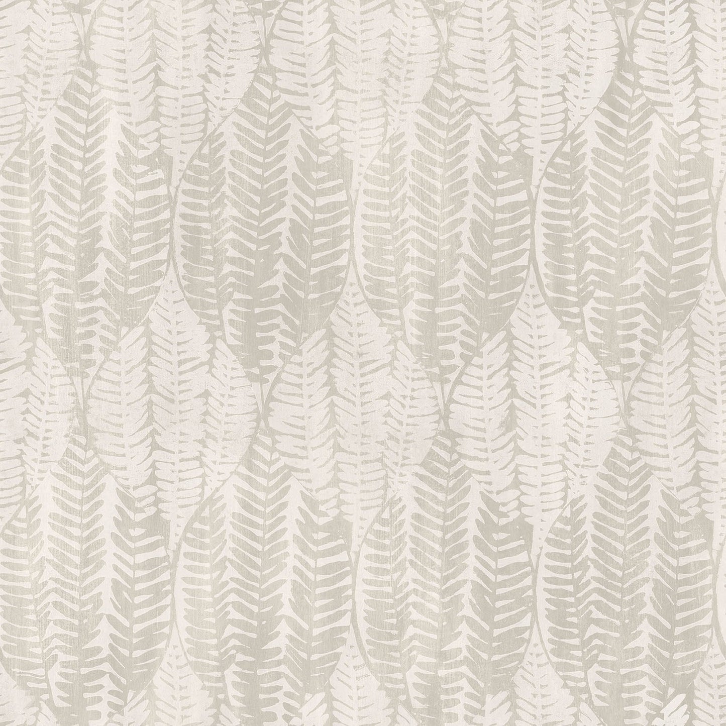 Bazaar Fern Leaf Print Wallpaper - Beige - Galerie - G78340 - Premier Wallcovering