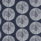 Bazaar Tribal Circles Wallpaper - Navy / Grey - Galerie - G78333 - Premier Wallcovering