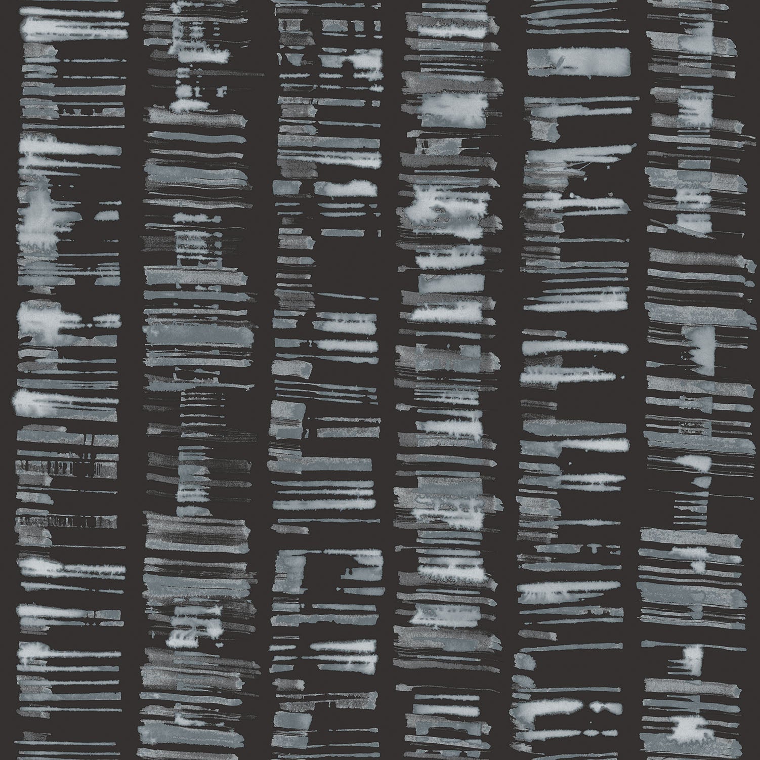 Bazaar Tribal Sketch Wallpaper - Charcoal / Duck Egg - Galerie - G78282 - Premier Wallcovering