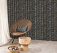 Bazaar Tribal Sketch Wallpaper - Deep Brown - Galerie - G78281 - Premier Wallcovering