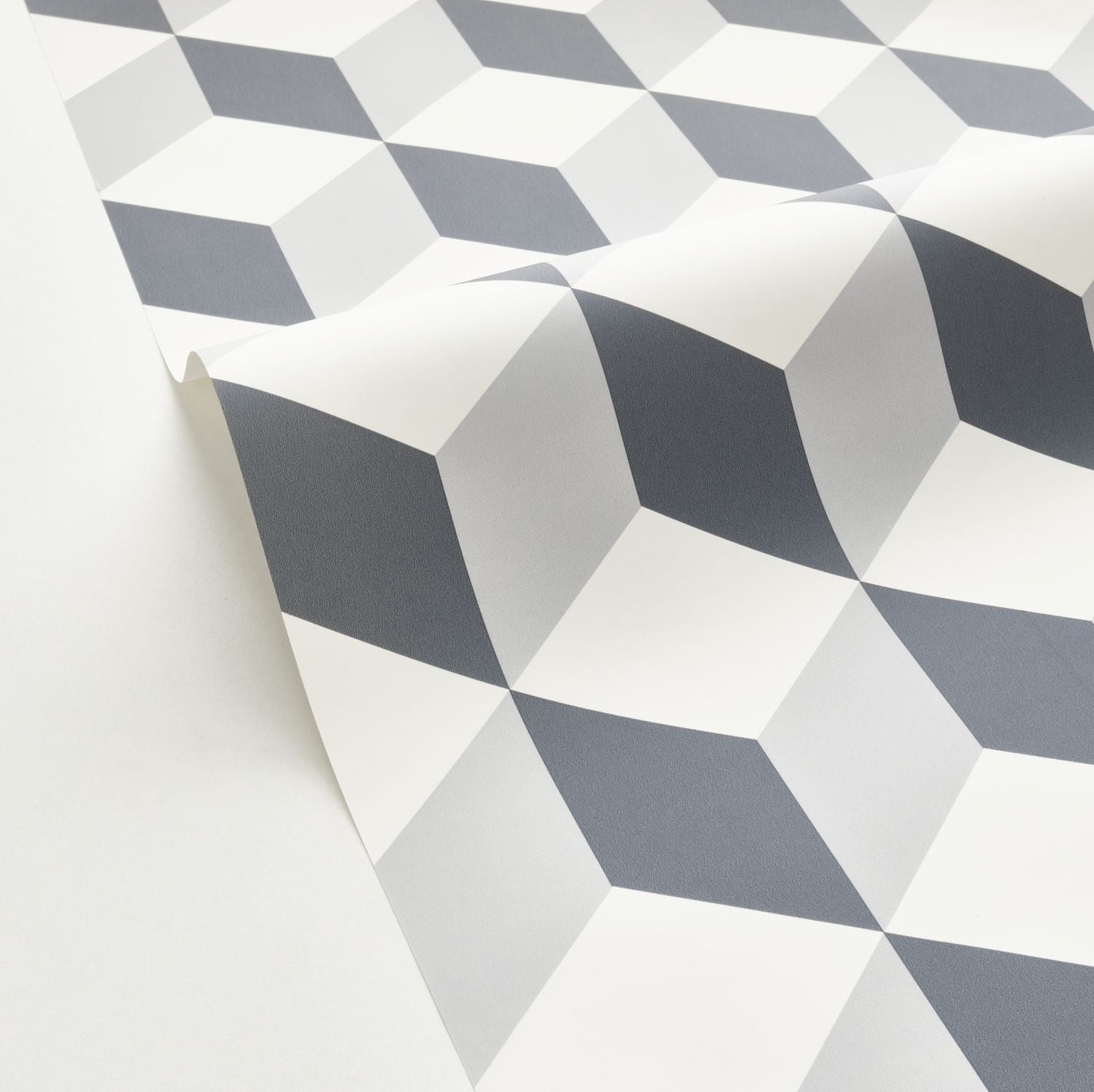 Be Happy Wallpaper - Gris - Caselio - 103329010